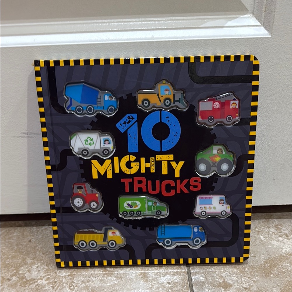 10 Mighty Trucks Board Book